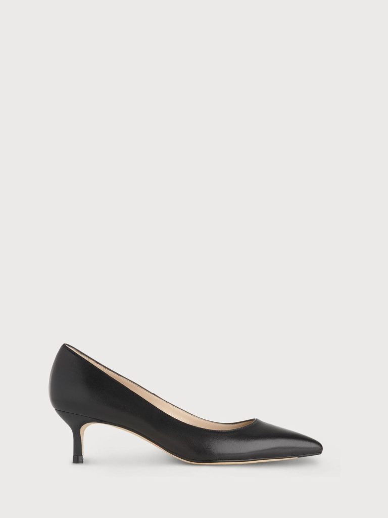 RID266 Regular Fit Bonnie Kitten Heel Slingback Shoes