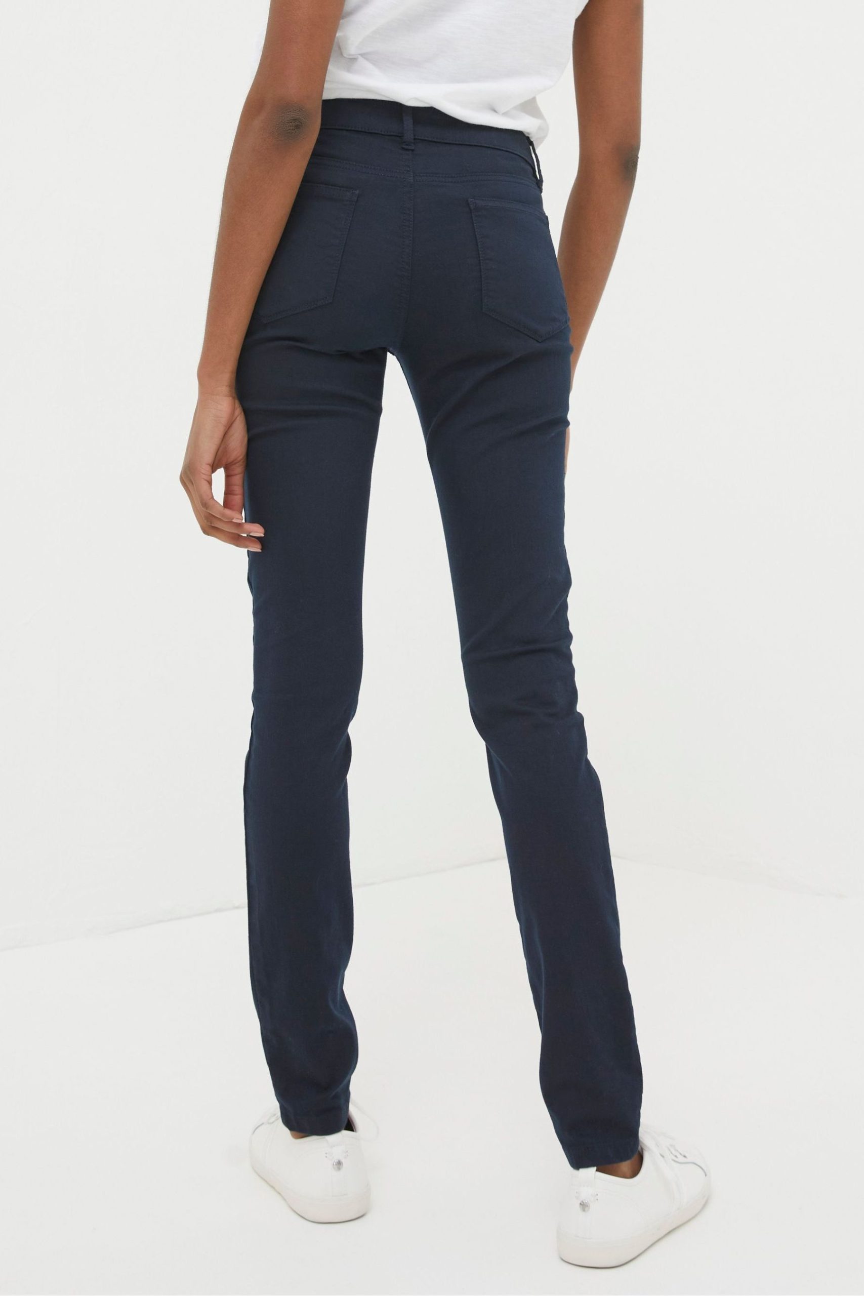 RID258 Navy Five Pocket Jeggings - Image 2