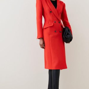 RID231 Wool Hourglass Coat